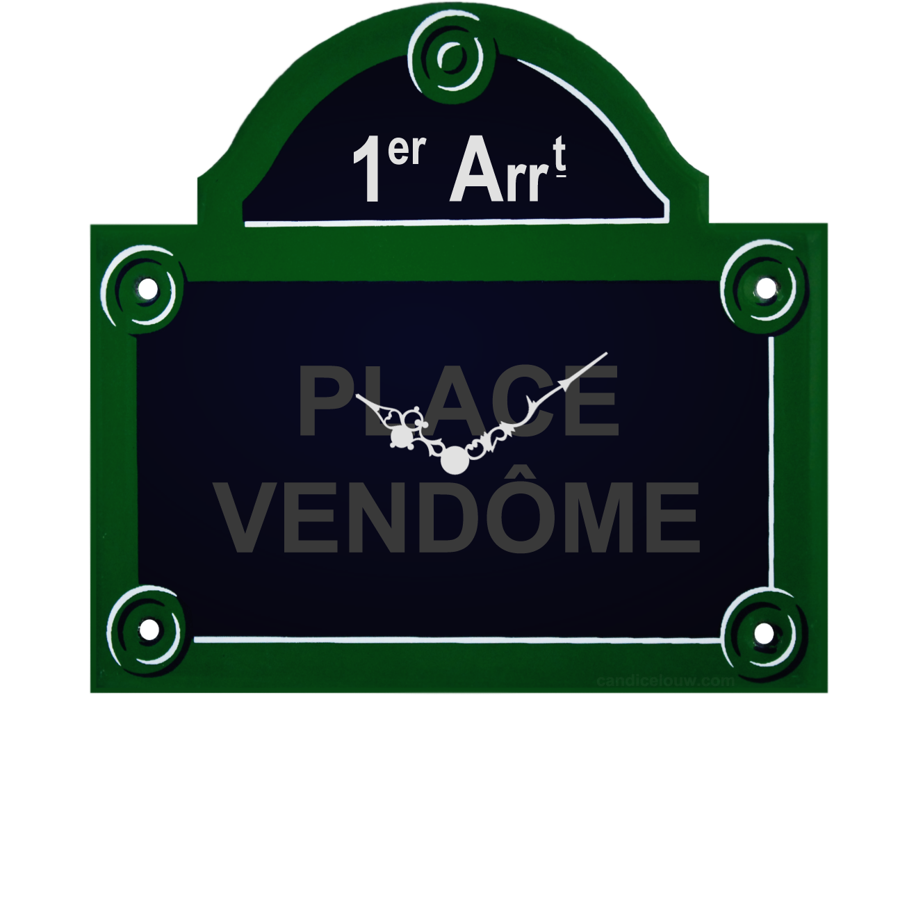 Plaques de Paris № 1 by Candice Louw